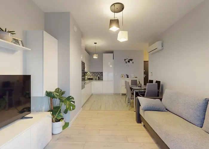 Family House Near The Market Square -perfect For Family & Business - Ksiecia Witolda Street 500 Steps To Market Square - 2 Bedrooms,2 Parking Places Appartement